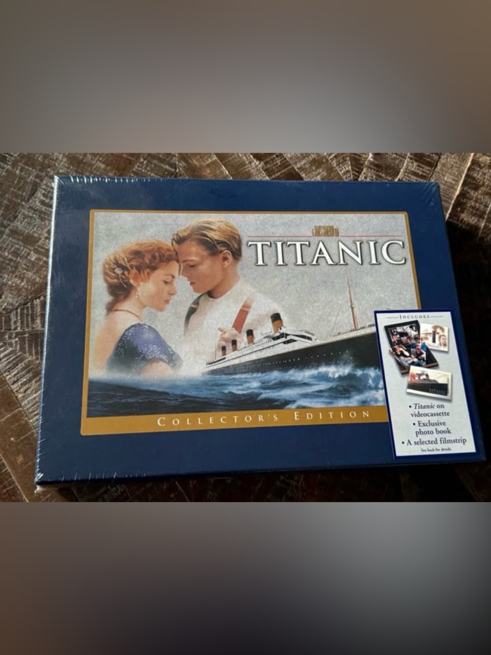 The Titanic Collectors Box Set (VHS, Photo Book, Film Strip) BRAND NEW